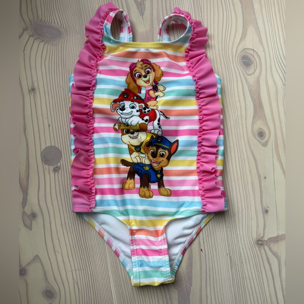 Paw Patrol Pastel Swimsuit, 2T